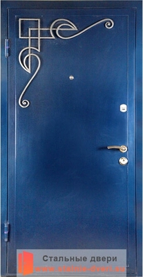 Дверь с коваными элементами KE-004